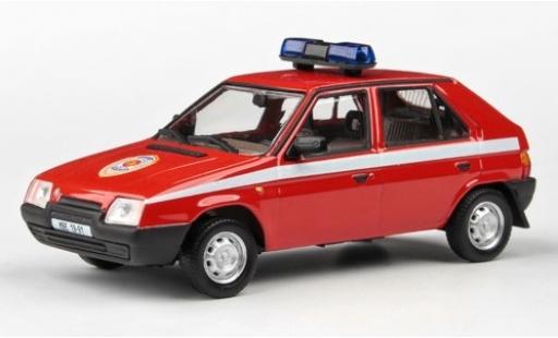 Diecast model cars Skoda Favorit 1/43 Abrex 136L Hasici (CZ) 1988 pompiers Skoda Favorit 1/43 Abrex 136L Hasici (CZ) 1988 pompiers diecast model cars