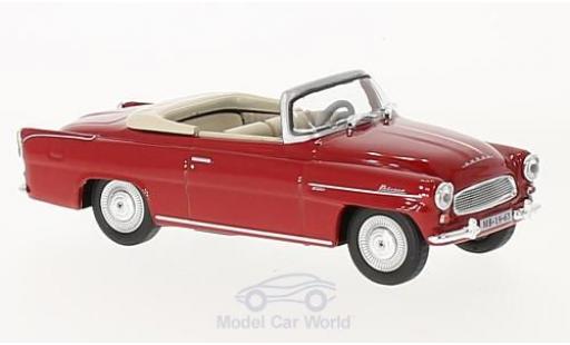 Diecast model cars Skoda Felicia 1/43 Abrex Roadster red 1963 Skoda Felicia 1/43 Abrex Roadster red 1963 diecast model cars