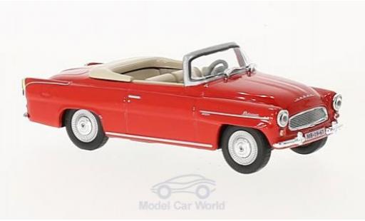 Diecast model cars Skoda Felicia 1/43 Abrex Roadster red 1963 Skoda Felicia 1/43 Abrex Roadster red 1963 diecast model cars