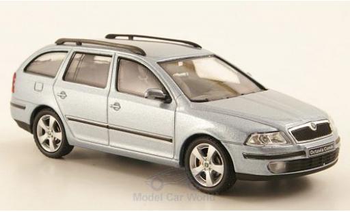 Diecast model cars Skoda Octavia 1/43 Abrex Combi metallic blue 2004 Skoda Octavia 1/43 Abrex Combi metallic blue 2004 diecast model cars