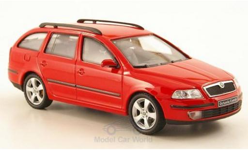 Diecast model cars Skoda Octavia Combi 1/43 Abrex Combi red 2004 Skoda Octavia Combi 1/43 Abrex Combi red 2004 diecast model cars