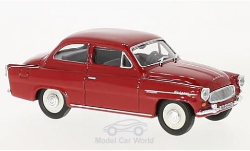 Skoda Octavia 1/43 Abrex red 1963 diecast model cars