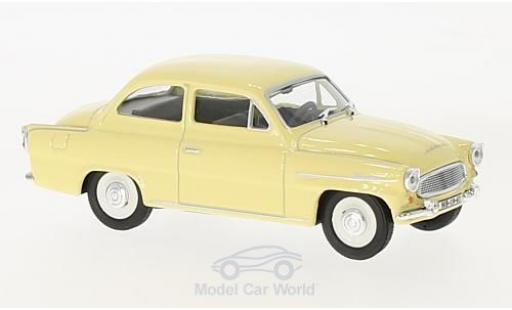 Diecast model cars Skoda Octavia 1/43 Abrex yellow 1963 Skoda Octavia 1/43 Abrex yellow 1963 diecast model cars