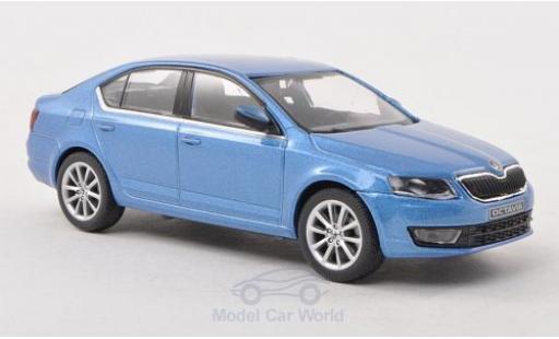 Diecast model cars Skoda Octavia 1/43 Abrex III metallic blue 2013 Skoda Octavia 1/43 Abrex III metallic blue 2013 diecast model cars