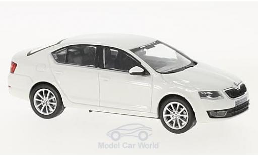 Diecast model cars Skoda Octavia 1/43 Abrex III white 2012 Skoda Octavia 1/43 Abrex III white 2012 diecast model cars