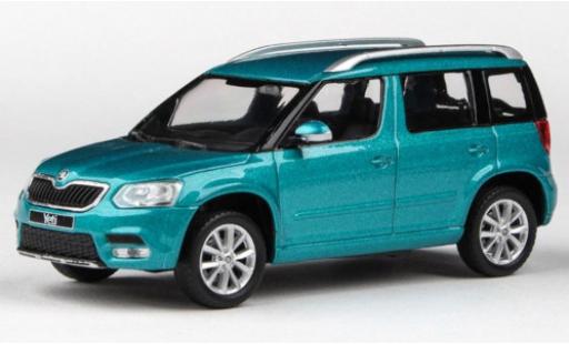 Diecast model cars Skoda Yeti 1/43 Abrex FL metallic türkis 2013 Skoda Yeti 1/43 Abrex FL metallic türkis 2013 diecast model cars