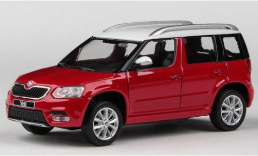 Diecast model cars Skoda Yeti 1/43 Abrex FL red/white 2013 Skoda Yeti 1/43 Abrex FL red/white 2013 diecast model cars