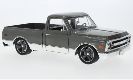 Diecast model cars Chevrolet C-10 1/18 ACME Douane LS-10 black/d 1969 Chevrolet C-10 1/18 ACME Douane LS-10 black/d 1969 diecast model cars