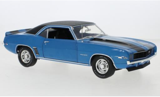 Diecast model cars Chevrolet Camaro 1/18 ACME Z28 metallise blue/black 1969 Chevrolet Camaro 1/18 ACME Z28 metallise blue/black 1969 diecast model cars