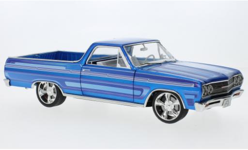 Chevrolet El Camino 1/18 ACME blue/Décorer 1965 diecast model cars