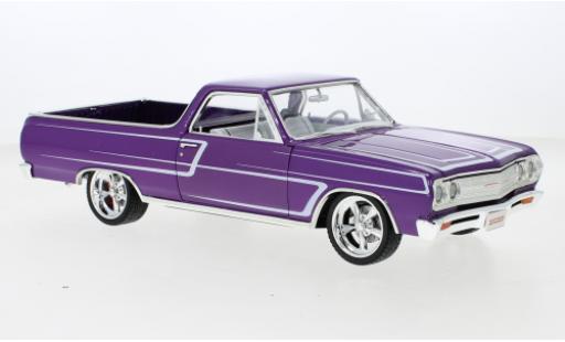 Chevrolet El Camino 1/18 ACME Custom Cruiser purple 1965 diecast model cars