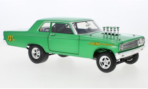Diecast model cars Dodge Coronet 1/18 ACME AWB metallise green 1965 Dodge Coronet 1/18 ACME AWB metallise green 1965 diecast model cars