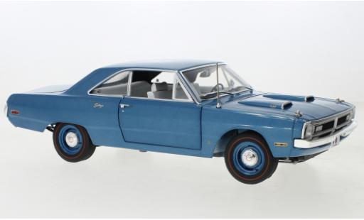 Diecast model cars Dodge Dart 1/18 ACME Swinger metallise blue 1970 Dodge Dart 1/18 ACME Swinger metallise blue 1970 diecast model cars