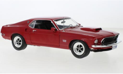 Diecast model cars Ford Mustang 1/18 ACME Boss 429 metallise red 1969 Ford Mustang 1/18 ACME Boss 429 metallise red 1969 diecast model cars