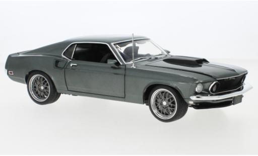 Diecast model cars Ford Mustang 1/18 ACME GT Bullet Street Fighter green 1969 Ford Mustang 1/18 ACME GT Bullet Street Fighter green 1969 diecast model cars