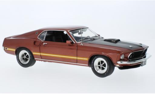Diecast model cars Ford Mustang 1/18 ACME Mach 1 428 Cobra Jet red 1969 Ford Mustang 1/18 ACME Mach 1 428 Cobra Jet red 1969 diecast model cars
