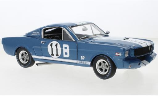Diecast model cars Shelby GT 350 1/18 ACME Ford Mustang R metallise blue/white No.11 Dockery Ford 1965 Shelby GT 350 1/18 ACME Ford Mustang R metallise blue/white No.11 Dockery Ford 1965 diecast model cars