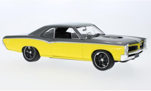 Diecast model cars Pontiac GTO 1/18 ACME Restomod yellow/black 1966 Pontiac GTO 1/18 ACME Restomod yellow/black 1966 diecast model cars