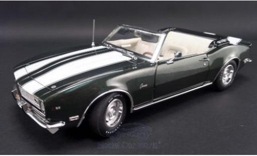 Diecast model cars Chevrolet Camaro 1/18 ACME Z/28 Convertible metallic green/white 1968 Chevrolet Camaro 1/18 ACME Z/28 Convertible metallic green/white 1968 diecast model cars