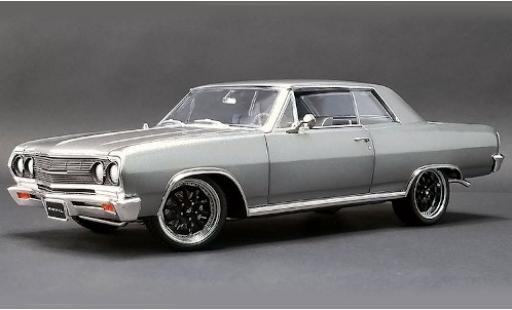 Diecast model cars Chevrolet Chevelle 1/18 ACME metallic grey 1965 The Anvil Chevrolet Chevelle 1/18 ACME metallic grey 1965 The Anvil diecast model cars