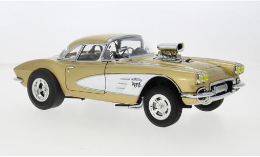 Chevrolet Corvette 1/18 ACME Gasser bronze/gelb 1961 1:18 diecast model cars