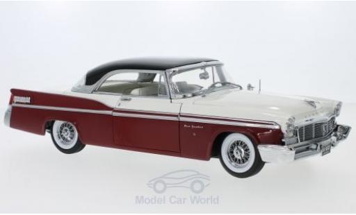 Diecast model cars Chrysler New Yorker 1/18 ACME St. Regis red/white 1956 Chrysler New Yorker 1/18 ACME St. Regis red/white 1956 diecast model cars