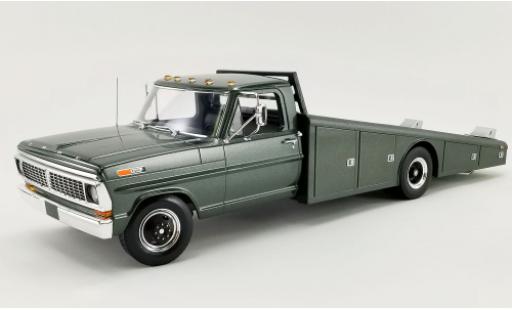 Diecast model cars Ford F-350 1/18 ACME Ramp Truck metallic green 1970 Ford F-350 1/18 ACME Ramp Truck metallic green 1970 diecast model cars