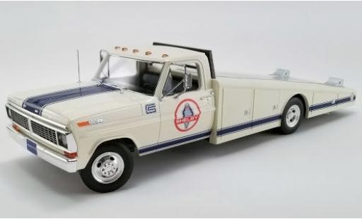 Diecast model cars Ford F-350 1/18 ACME Ramp Truck white/blue Shelby Racing 1970 Ford F-350 1/18 ACME Ramp Truck white/blue Shelby Racing 1970 diecast model cars