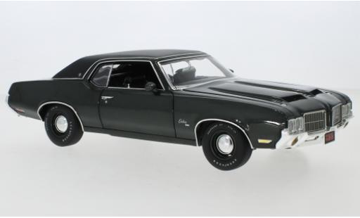 Oldsmobile Cutlass 1/18 ACME SX green/matt-black 1971 Rocket 455 diecast model cars