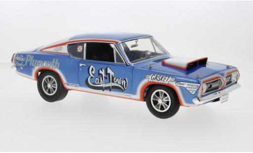 Diecast model cars Plymouth Cuda 1/18 ACME Super Stock blau/Dekor 1968 1:18 Plymouth Cuda 1/18 ACME Super Stock blau/Dekor 1968 1:18 diecast model cars
