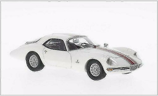Alfa Romeo Giulia TZ2 1/43 Kess Coupe Pinninfarina white with roten stripes 1965 diecast model cars