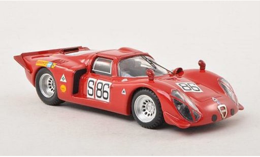 Alfa Romeo 33.2 coupe 1/43 Best No.86 Nurburgring 1969 /De diecast model cars