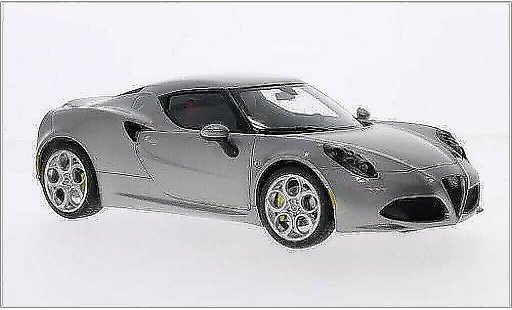 Alfa Romeo 4C coupe 1/18 Autoart metallic grey 2013 diecast model cars