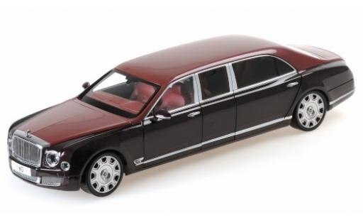 Diecast model cars Bentley Mulsanne 1/18 Almost Real Grand Limousine by Mulliner red/red 2017 Bentley Mulsanne 1/18 Almost Real Grand Limousine by Mulliner red/red 2017 diecast model cars