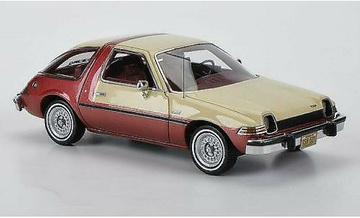 AMC Pacer berline 1/43 Neo beige/red 1975 diecast model cars