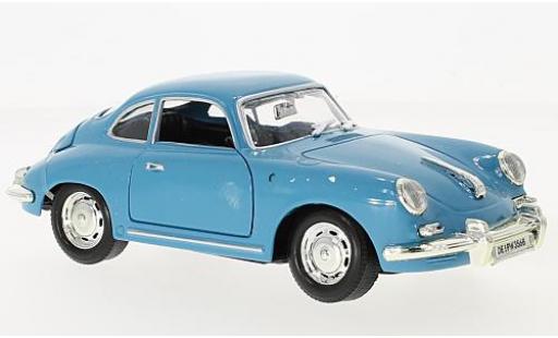 Diecast model cars Porsche 356 1/24 Motormax B blue Porsche 356 1/24 Motormax B blue diecast model cars