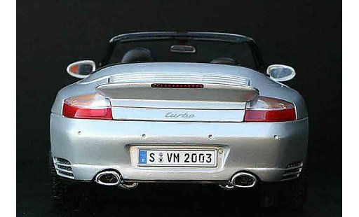 Porsche 911 Turbo 1/18 Maisto cabriolet grey diecast model cars