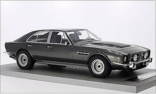 Aston Martin Lagonda saloon 1/18 Tecnomodel V8 4-Door metallic grey 1974 diecast model cars