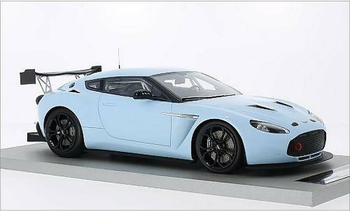 Aston Martin V12 Zagato coupe 1/18 Tecnomodel Zagato Race Presseversion blue diecast model cars