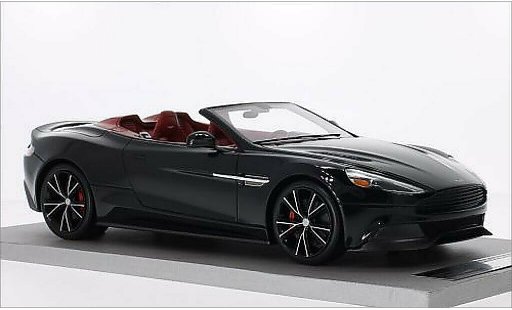 Aston Martin Vanquish volante 1/18 Tecnomodel black diecast model cars