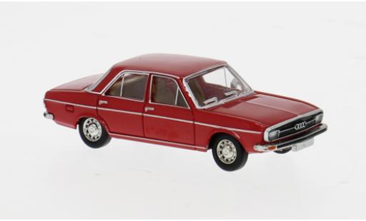 Audi 100 1/87 Brekina (C1) rot 1969 1:87 diecast model cars