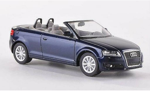 Audi A3 cabriolet 1/87 Herpa Convertible (8P) blue 2008 diecast model cars