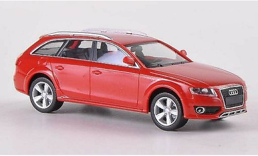 Audi A4 allroad 1/87 Herpa Avant red diecast model cars