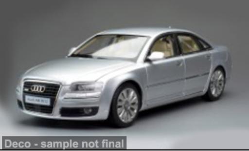 Diecast model cars Audi A8 D3 W12 silber 1/18 Sun Star
