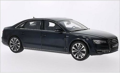 Audi A8 l 4.0 tfsi 1/18 Kyosho W12 metallic blue 2014 diecast model cars