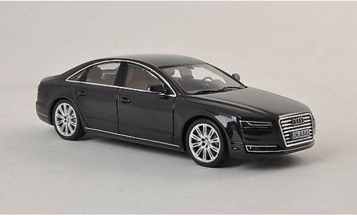 Audi A8 berline 1/43 Spark blue 2014 diecast model cars