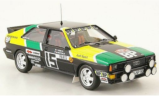 Audi Quattro rallye 1/43 Trofeu No.15 Mouton/Pons Rally Monte Carlo 1981 diecast model cars