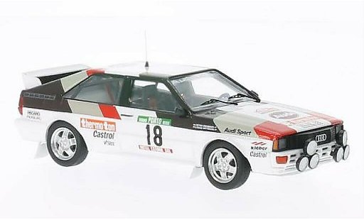 Audi Quattro rallye 1/43 Trofeu No.18 thermo ton Rally Portugal 1982 /P.Diekmann diecast model cars