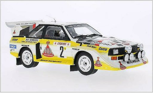 Audi Sport Quattro s1 1/18 Ottomobile No.2 Team Rally Monte Carlo 1986 /C.Geistdorfer diecast model cars