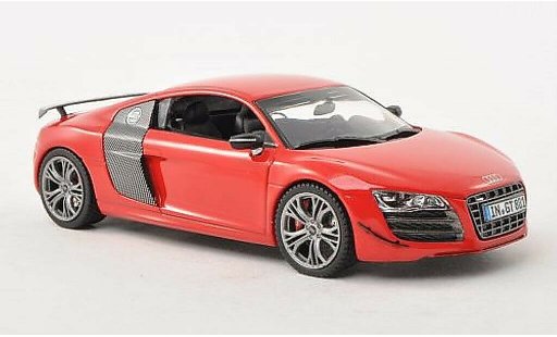 Audi R8 gt 1/43 Schuco red/carbon diecast model cars